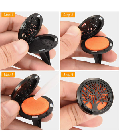 Car Aromatherapy Oil Diffusers